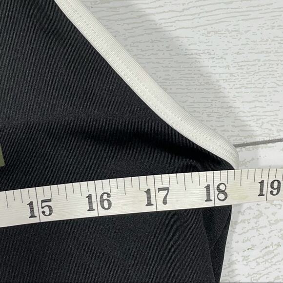 ENERGIE Black Racerback Tank with Built-In Bra Size Large - Picture 6 of 10